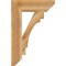 Ekena Millwork Merced Slat Rough Sawn Bracket, Western Red Cedar, 6"W x 24"D x 36"H BKT06X24X36MRC06RWR - alternate 3